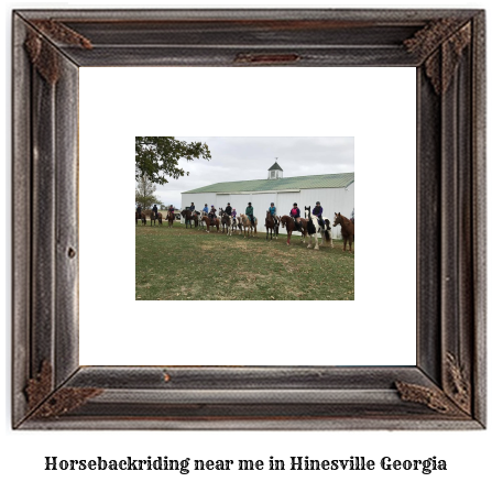 horseback riding near me in Hinesville, Georgia